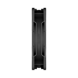 Arctic p12 pro reverse case fans (zwart, 3 stuks, 120 x 120 x 27 mm, pwm)