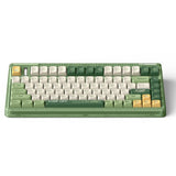 Iqunix og80 camping wireless mechanical keyboard (groen, us lay-out (qwerty), cherry mx red, 80% (tkl), rgb leds, hot-swappable, pbt, 2.4ghz | bluetooth 5.1 | usb-c)