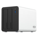 Terramaster f2-425 plus nas (wit, 2x 5gbe, hdmi, usb)