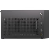 Antec ax27 rgb elite midi tower behuizing (zwart | 3x usb-a | tempered glass)