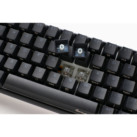 Ducky one 3 classic sf rgb mechanisch toetsenbord (zwart, us lay-out (qwerty), cherry mx brown, 65%, rgb leds, double-shot pbt, hot-swappable, quack mechanics)