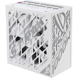 Asus rog strix platinum white edition modulaire 1000 watt voeding (wit, 1x 12v-2x6, 4x pcie)