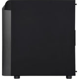 Silverstone seta a1 midi tower behuizing (zwart titanium | 2x usb-a | 1x usb-c | rgb | tempered glass)