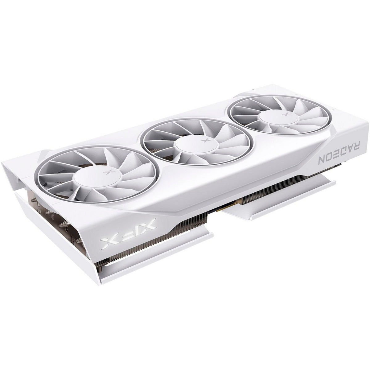 Xfx radeon rx 9060 xt swift oc triple fan grafische kaart (wit, rdna4, gddr6, 2x displayport, 1x hdmi 2.1)
