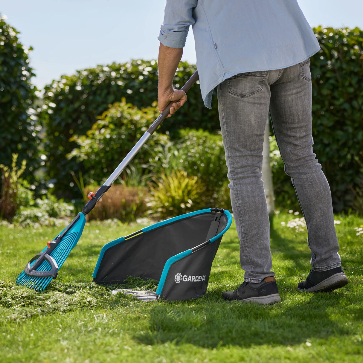 Gardena grasopvangbak voor kooimesmaaier