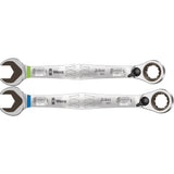 Wera 9733 schuimrubberen inzetstuk met 6001 joker switch set 1, 11‑delig moersleutel (zwart grijs)