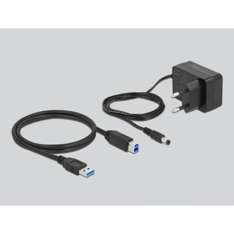Delock 4-port usb 3.2 gen 1 usb-hub (grijs)