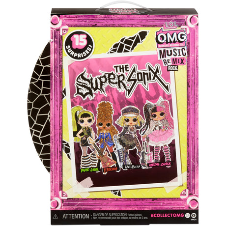 Mga entertainment l.o.l. surprise! omg remix rock - fame queen and keytar pop