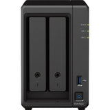 Synology dva1622 netwerk video recorder (zwart, 2x 3.5 hdd slots)