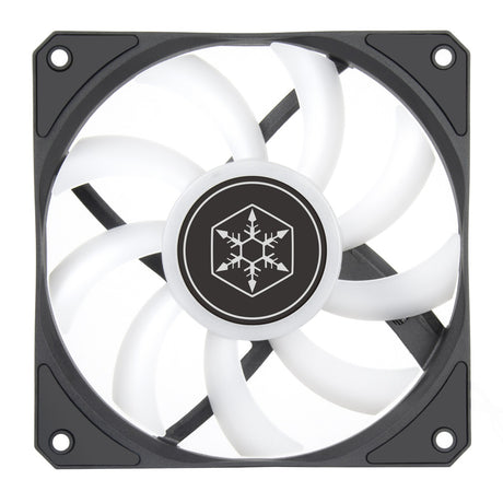 Silverstone air slimmer 120 argb case fan (zwart, 120 x 120 x 15 mm, pwm)