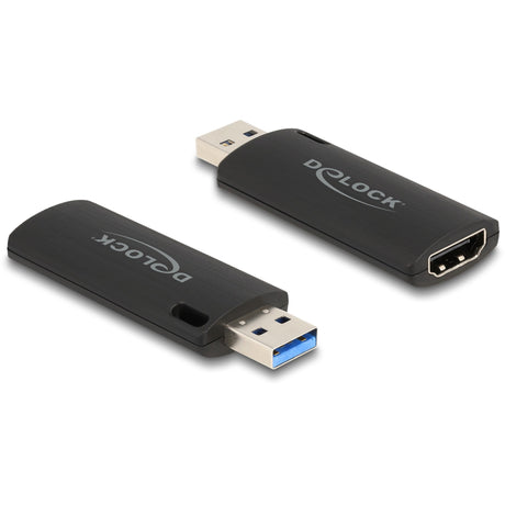 Delock hdmi video capture stick usb-a adapter (zwart)