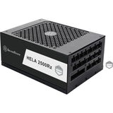 Silverstone hela 2500r 2500 watt voeding (zwart, 4x 12v-2x6, 7x pcie)