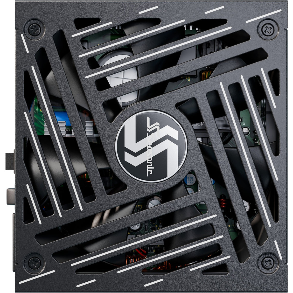 Seasonic focus gx-850-v4 atx3.1 modulaire 850 watt voeding (zwart, 1x 12vhpwr, 3x pcie)
