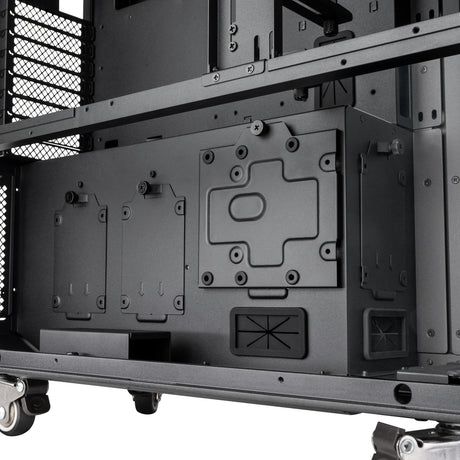 Silverstone alta t1 big tower behuizing (zwart | 2x usb-a | 2x usb-c)