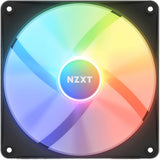 Nzxt f140 rgb core case fan (zwart, 140 x 140 x 26 mm, pwm, zonder controller)
