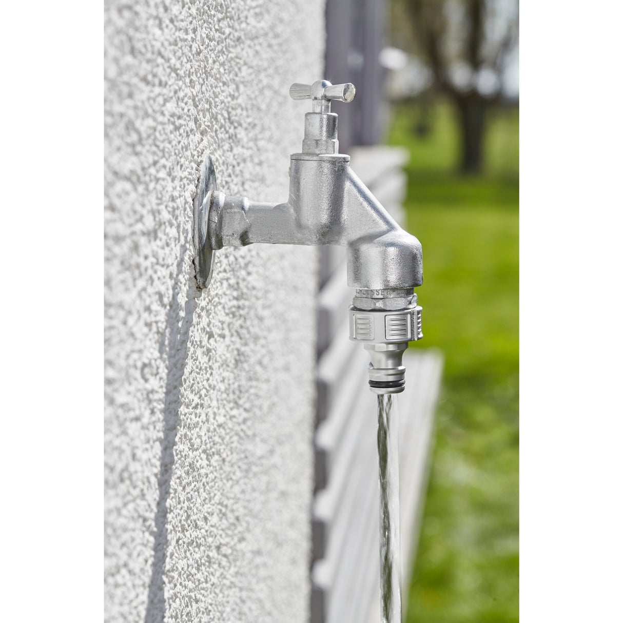 Gardena premium kraanstuk 21 mm (g 1 2 ) (zilver, 18240-20)