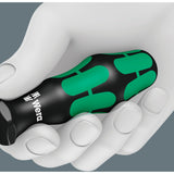 Wera 367 4 torx® hf kraftform plus schroevendraaierset met vasthoudfunctie met 300 mm lange klingen (zwart groen, 4‑delig)