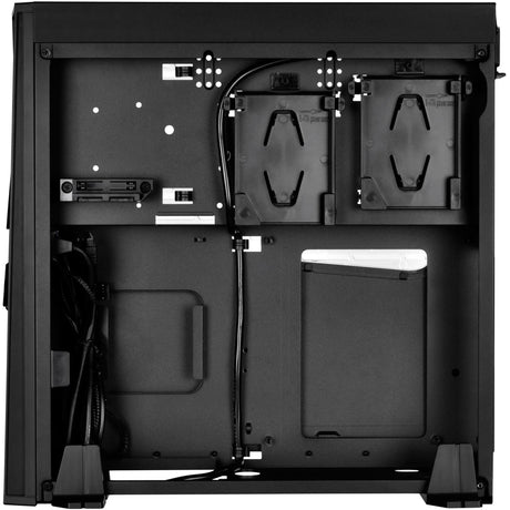 Silverstone sst-rvz02b-w window-kit desktop behuizing (zwart | 2x usb-a | window)