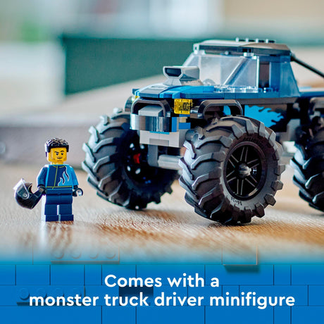 Lego city blauwe monstertruck - 60402