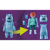 Playmobil scooby-doo! - avontuur met snow ghost constructiespeelgoed (70706)