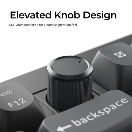 Keychron v3 ultra 8k wireless custom mechanical keyboard (zwart, us lay-out (qwerty), silk pom brown, 80% (tkl), rgb, hot swap, 2.4 ghz | bluetooth 5.3 | usb-c)