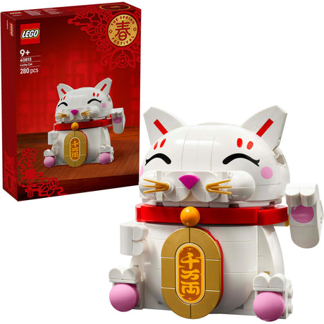 Lego icons - gelukskat constructiespeelgoed (40813)