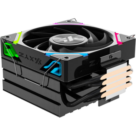 Xyz pc gear thermax 4 rgb cpu-koeler (zwart, argb, pwm)