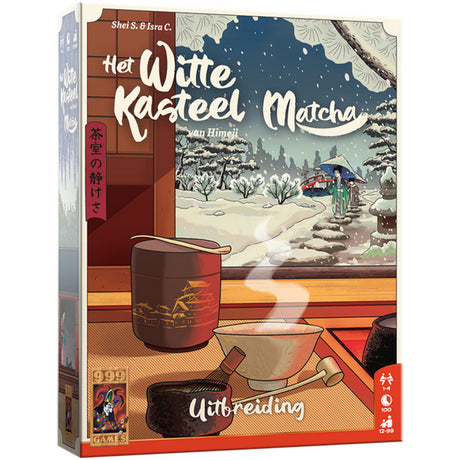999games 999 games het witte kasteel van himeji: matcha uitbreiding bordspel (uitbreiding, nederlands, 1 - 4 spelers, 80 minuten, vanaf 12 jaar)