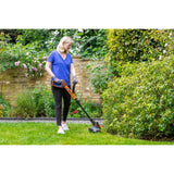 Black+decker 18v afs grastrimmer met accu (zwart oranje, 28 cm accu inbegrepen)