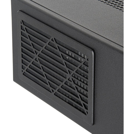 Silverstone sst-ml11b htpc behuizing (zwart | 4x usb-a)