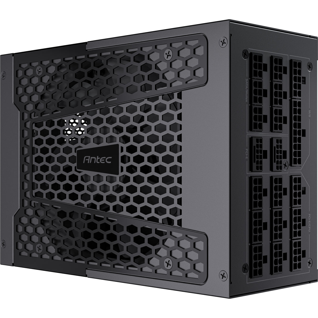 Antec signature 2200 platinum atx3.1 modulaire 2200 watt voeding (zwart, 2x 12v-2x6, 6x pcie)