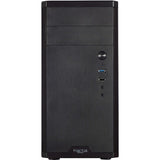 Fractal design core 1100 mini tower behuizing (zwart | 2x usb-a)