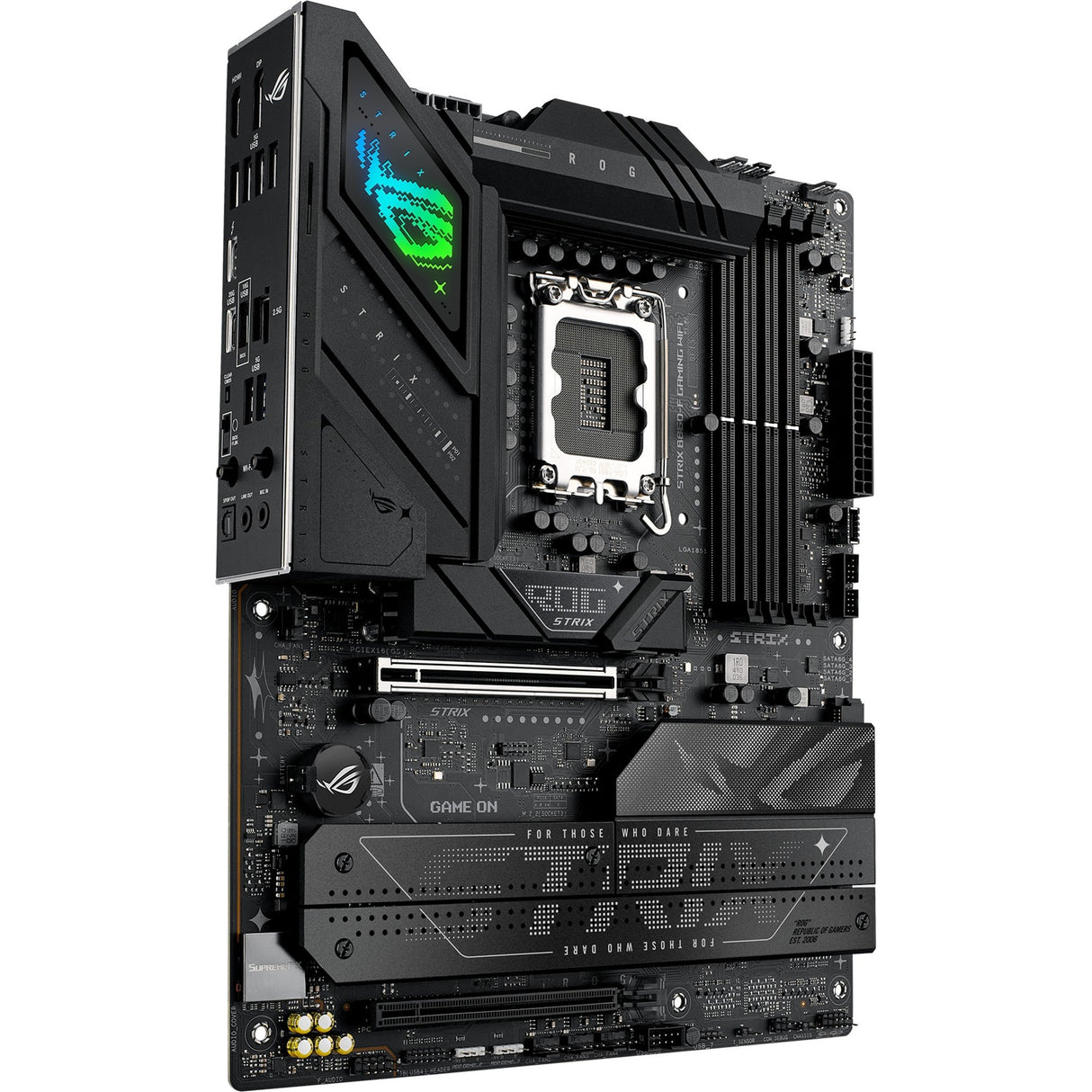 Asus rog strix b860-f gaming wifi socket 1851 moederbord (raid, 2.5 gb-lan, wi-fi 7, bt, sound, atx)