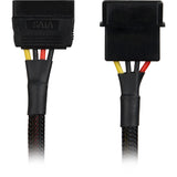 Sharkoon sata stroomadapter (zwart)