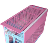 Thermaltake tr100 bubble pink mini tower behuizing (pink | 2x usb-a | 1x usb-c)