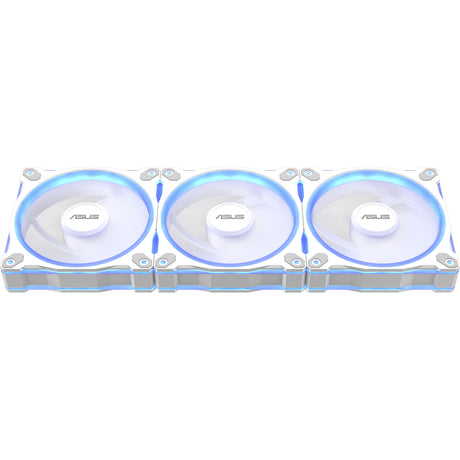 Asus prime mr120 argb reverse fan - triple pack case fans (wit, 3 stuks, 120 x 120 x 28 mm, 3 stuks)