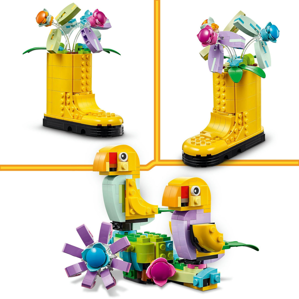 Lego creator 31149 bloemen in gieter
