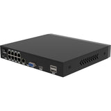 Foscam fn9108he, 8-kanaals 5mp poe netwerk video recorder (zwart, poe, zonder hdd)