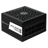 Silverstone hela 850r platinum modulaire 850 watt voeding (zwart, 4x pcie)