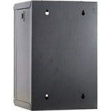 Dsi 10 inch 9u serverkast met glazen deur server rack