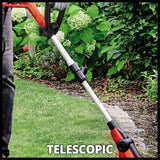Einhell grastrimmer gc-et 4530 kit (rood zwart)