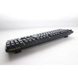 Ducky origin phantom black mechanisch toetsenbord (zwart, us lay-out (qwerty), cherry mx speed silver, 100%, hot swap, pbt double-shot keycaps)