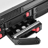 Silverstone rm21-308 rack behuizing (zwart | 1x usb-a 2.0 | 1x usb-a 3.2 (5 gbit s))