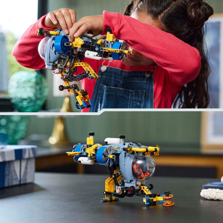 Lego technic onderzeeër voor diepzeeonderzoek - 42201