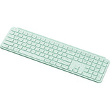 Keychron b6 pro-k7 toetsenbord (mint, us lay-out (qwerty), scissor switches, 100%, abs, 2.4 ghz | bluetooth 5.2 | usb-c)
