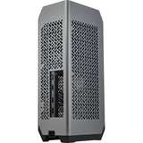 Cooler master ncore 100 max mini tower behuizing (donkergrijs | 2x usb-a | 1x usb-c)