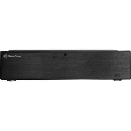 Silverstone ml04b htpc behuizing (zwart | 2x usb-a)