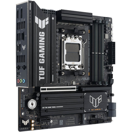 Asus tuf gaming b850m-plus wifi7 socket am5 moederbord (2.5gb-lan, wi-fi 7, bt, sound, µatx)