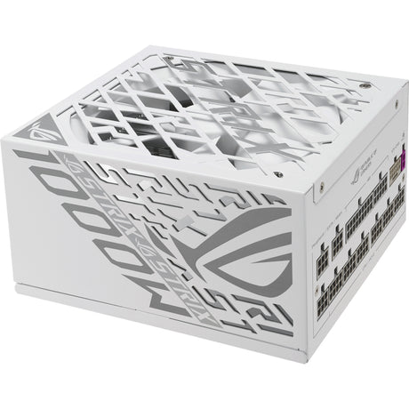 Asus rog strix platinum white edition modulaire 1000 watt voeding (wit, 1x 12v-2x6, 4x pcie)