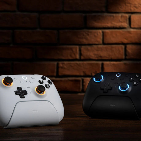 8bitdo ultimate 2 bluetooth controller (wit, pc, switch 2, bluetooth usb-c 2.4 ghz)